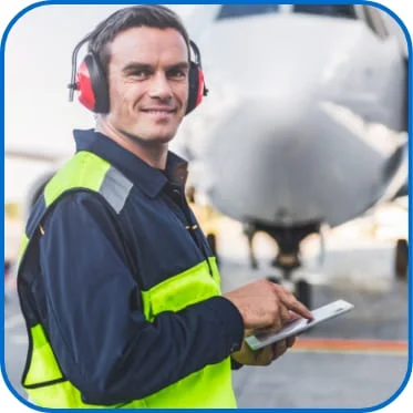 man with green worker suit